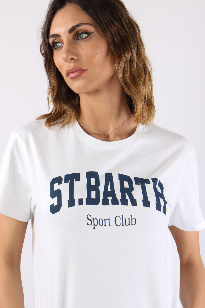 T-shirt Scritta Bianco-7