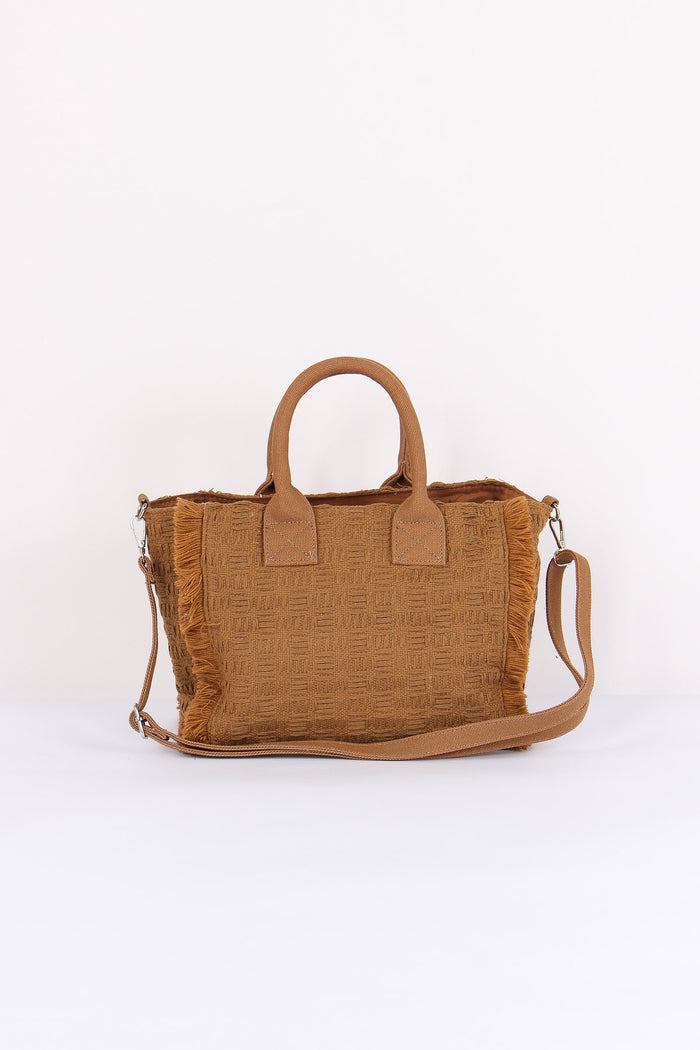 Tote Frange Basica Moka-3