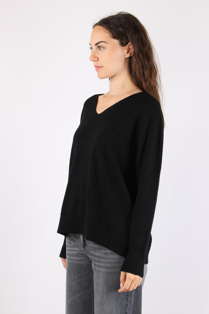 Maglia Scollo V Over Meteorite-4