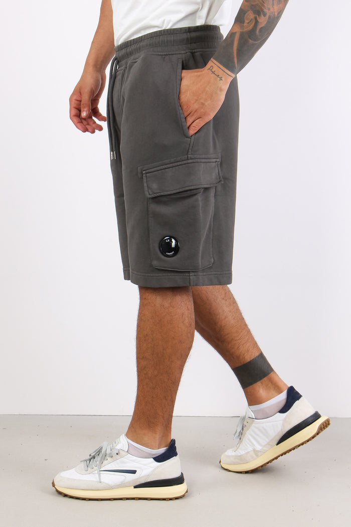 Bermuda Felpa Tasche Gun Metal-4