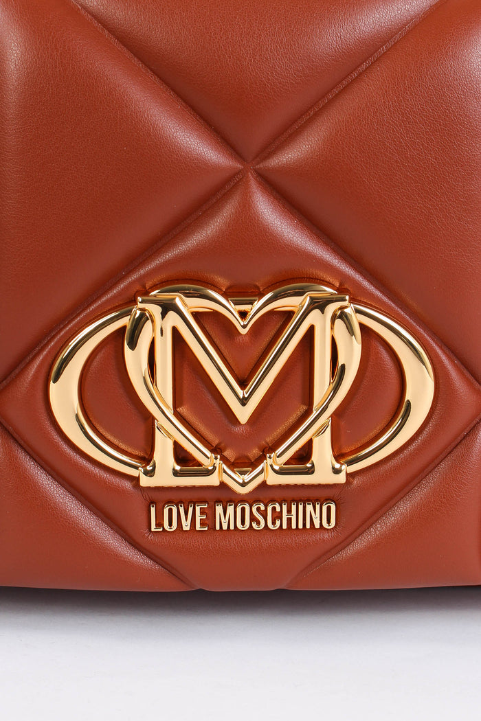 Tracolla Sali Scendi Matelasse Castagna-7