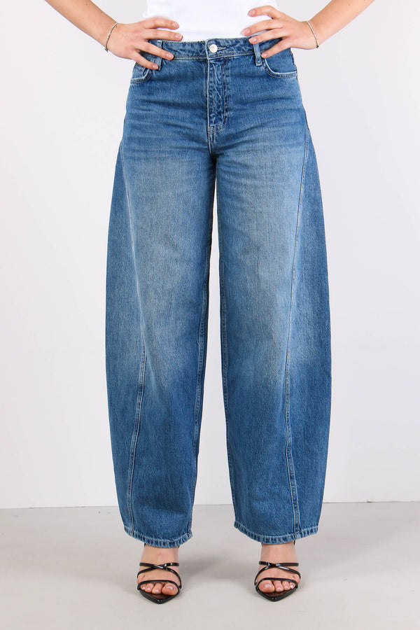 Denim Barrel Martingala Denim Chiaro-2