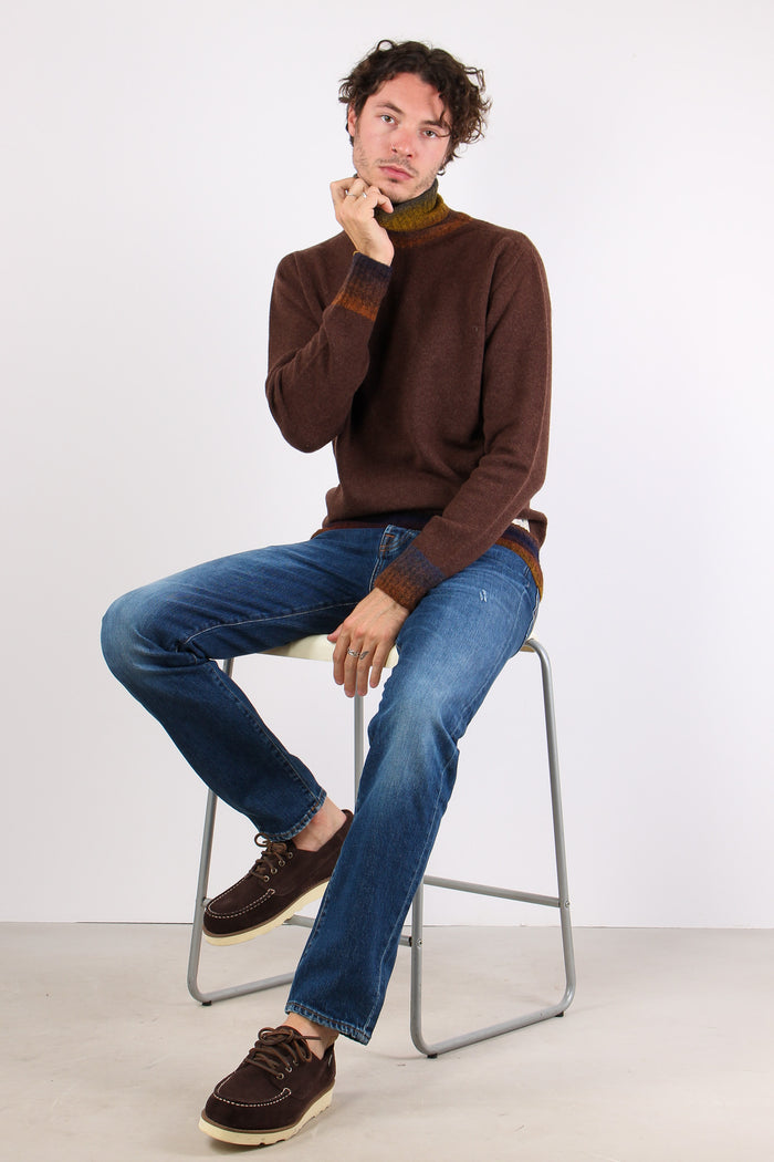 Collo Alto Polsino Sfumato Moro-8