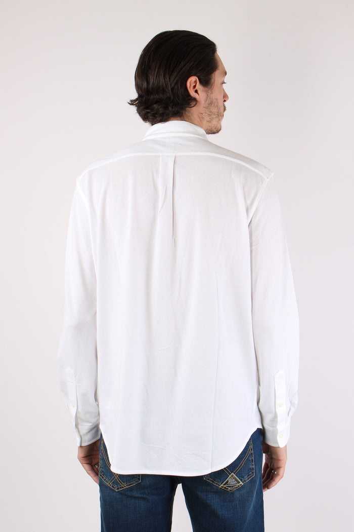 Camicia Twill Cotone Leggero White-5