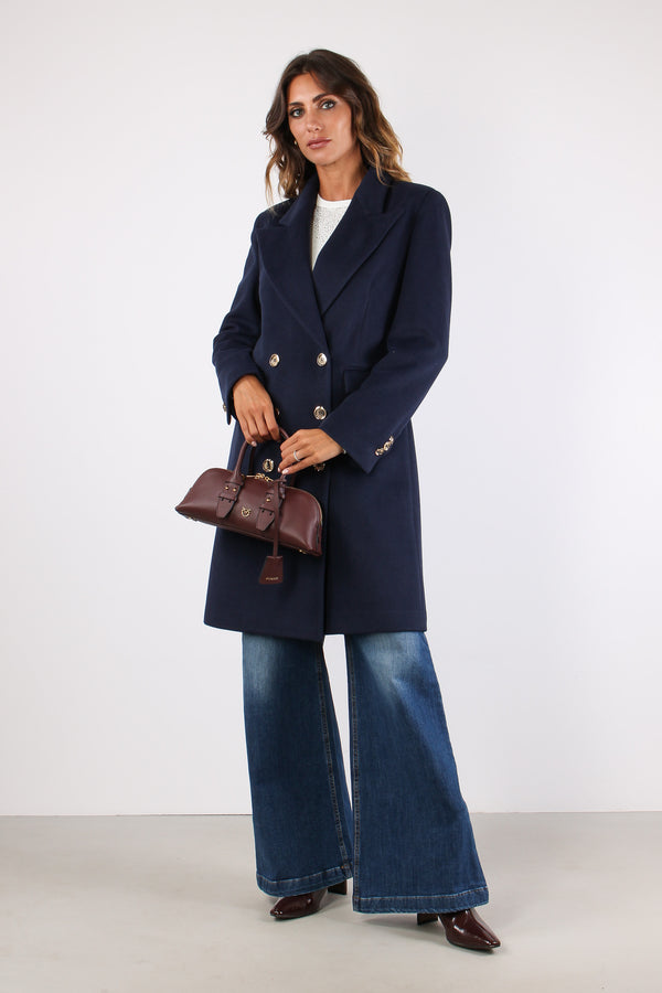 Boavista_m Cappotto Over Doppiopetto Blue Navy