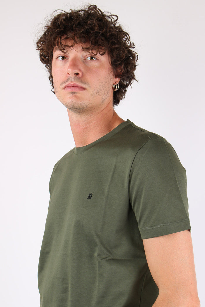 T-shirt Cotone Fiammato Bosco-7