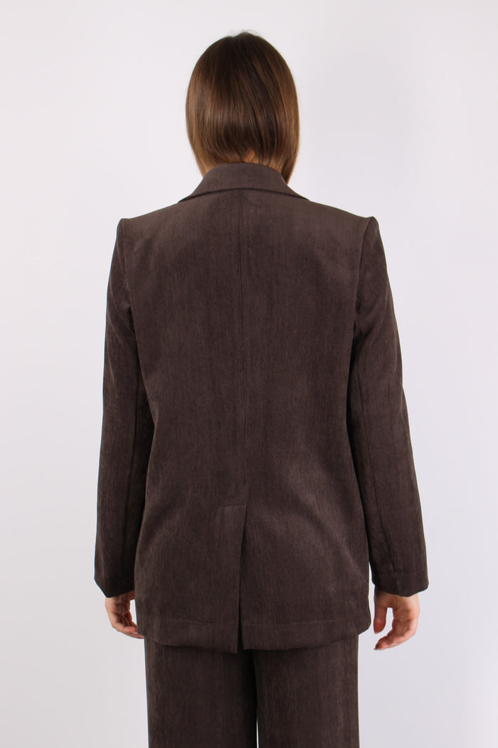 Giacca Over Velluto Resca Moro-5