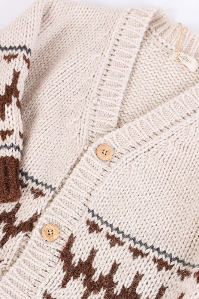 Cardigan Fantasia Norvegese Only-4