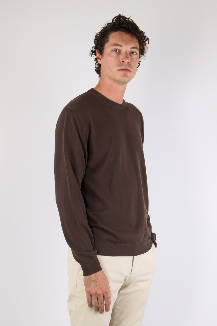 Maglia Girocollo Crepe Moro-6