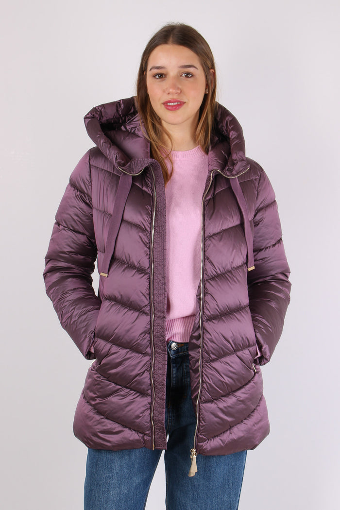 Piumino Svasato Glicine-8