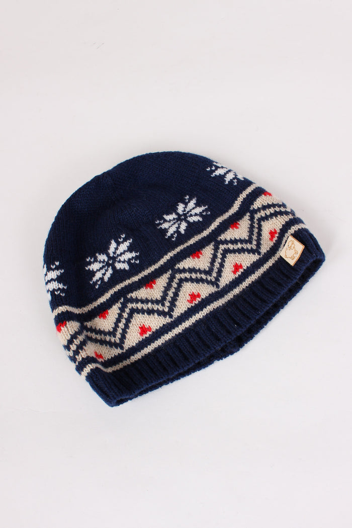 Cuffia Fantasia Norvegese Blu/latte/beige-3