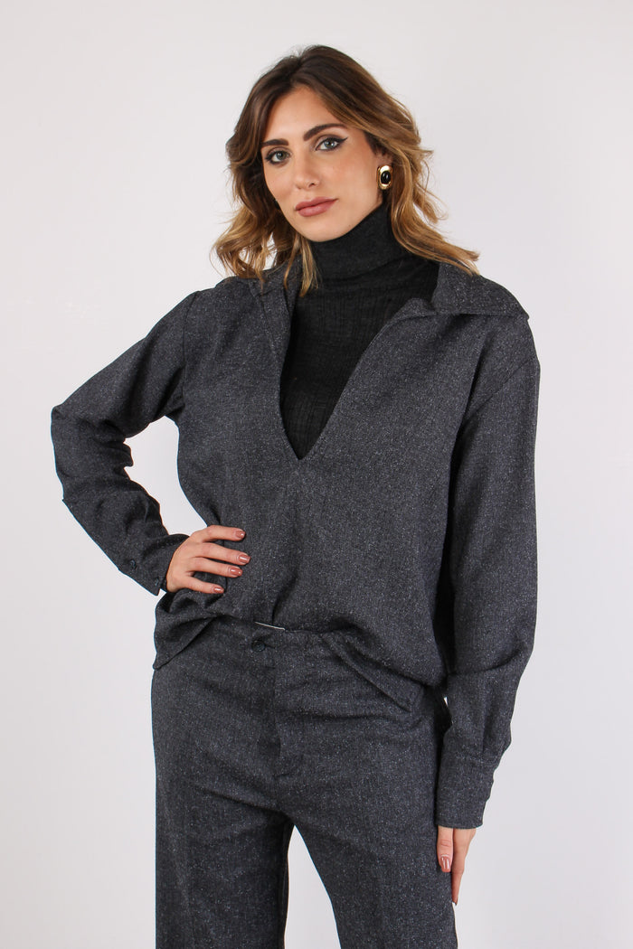 Camicia Scavo V Graphite-2