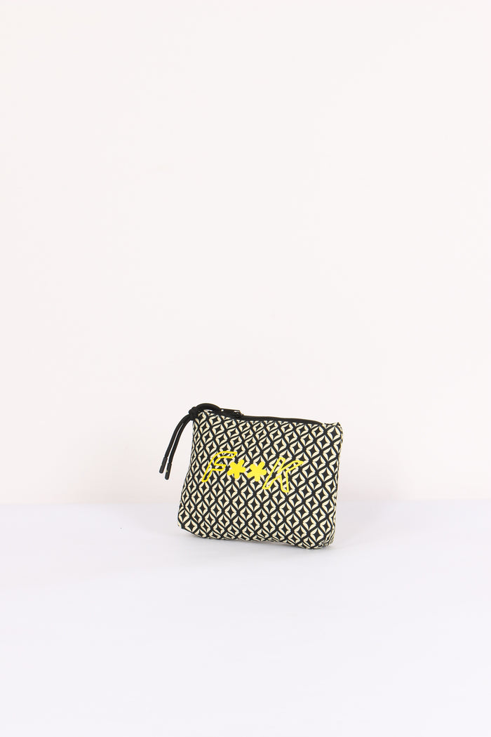 Pochette Neoprene Riga Beige/nero-3