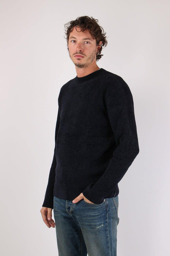 Maglia Girocollo Costa Inglese Navy-4