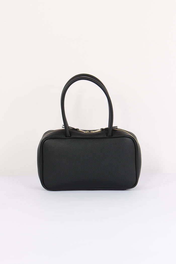 Bauletto Manico Zip Nero-4