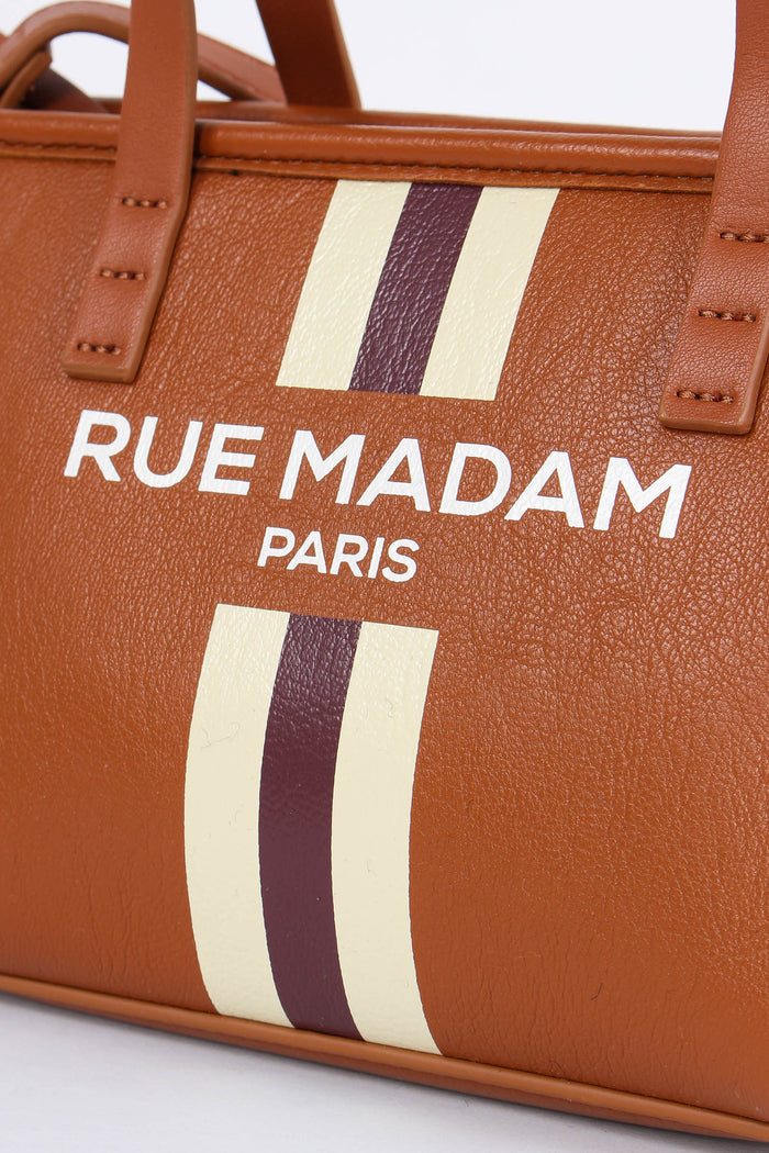 Mini Shopping Banda Monogram Cognac-7