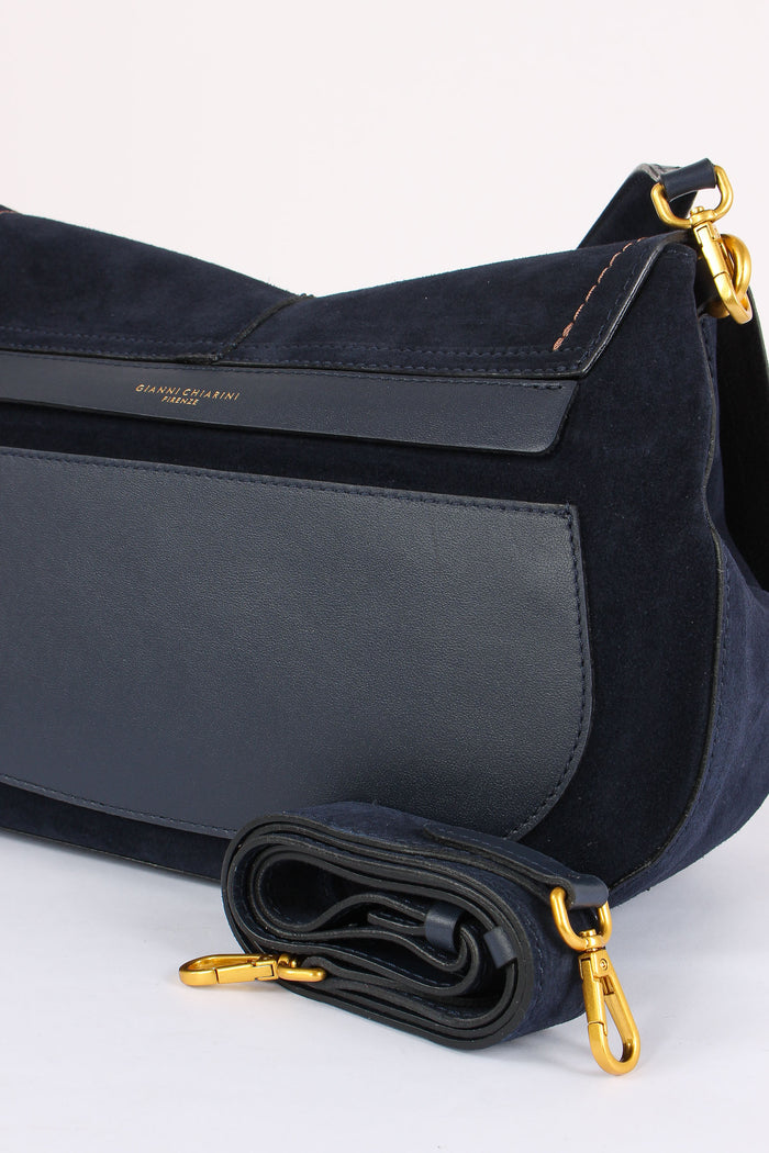 Helena Round Tracolla Suede Nottunro-4