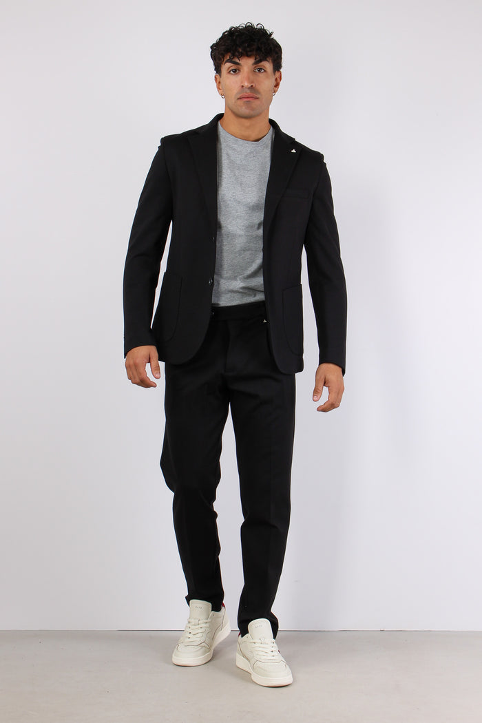 Giacca Punto Milano Nero-5