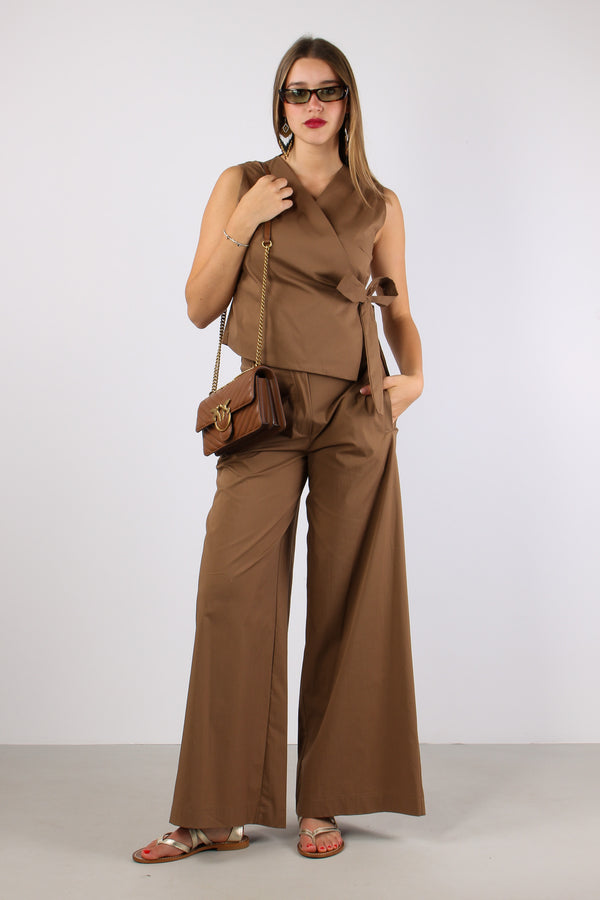Pantalone Cotone Elastico Diet Terra