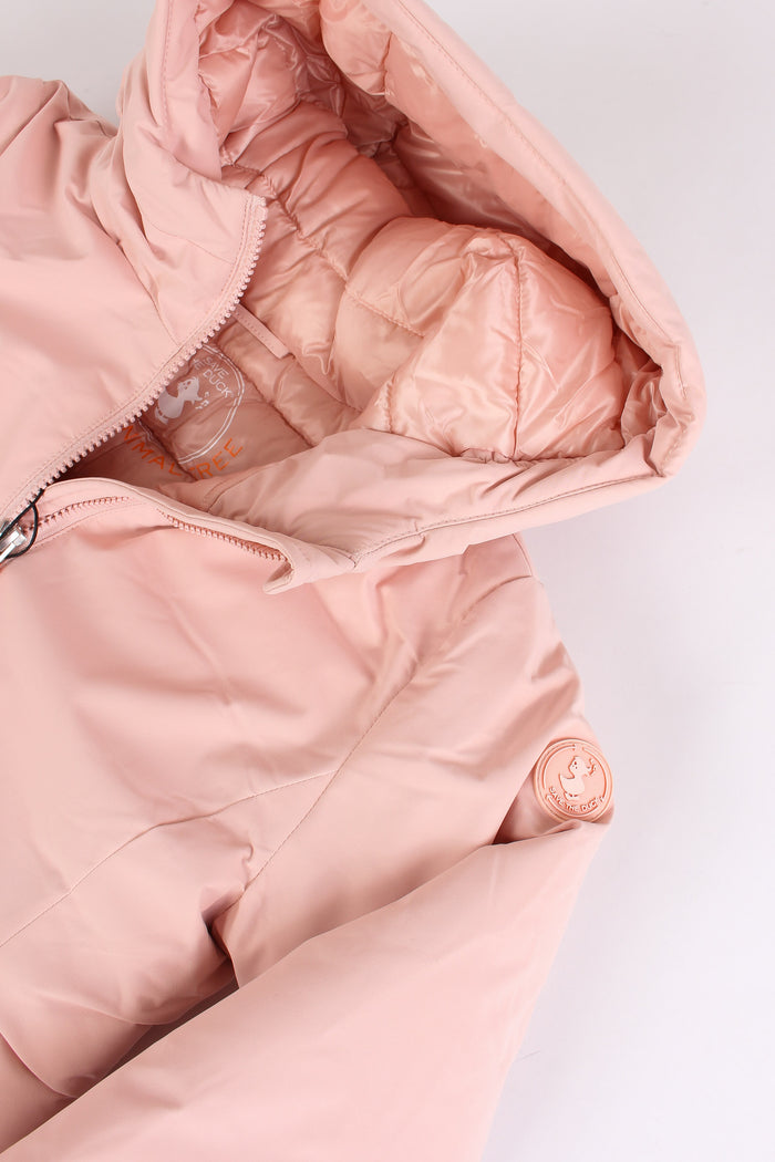 Cassie Giubbotto Tessuto Tecni Baby Pink-4