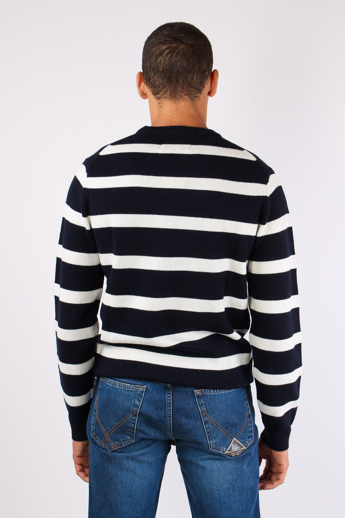 Maglia Riga Snoopy Navy/bianco-4