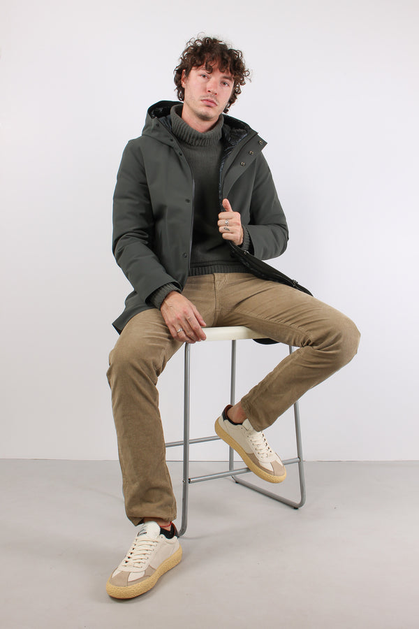 Parka Tecnico Imbottito Forest Green