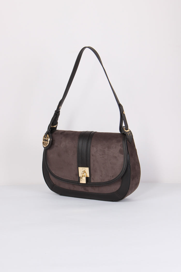 Georgia Bandoliera Eco Camosci Antracite-2