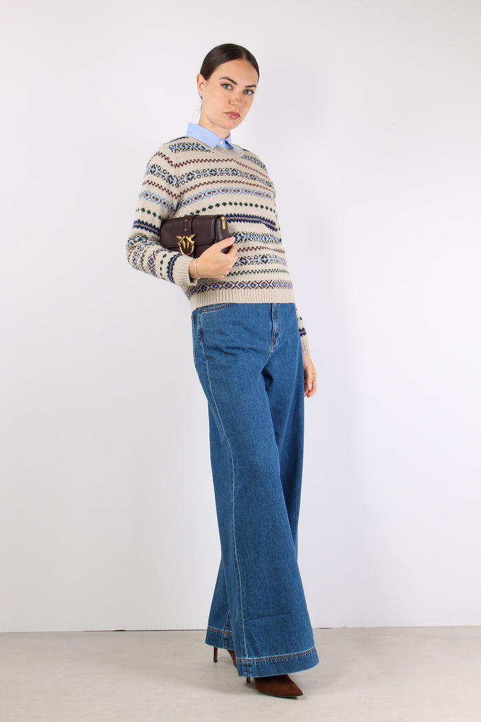 Quirite Maglia Fantasia Fairisle Work