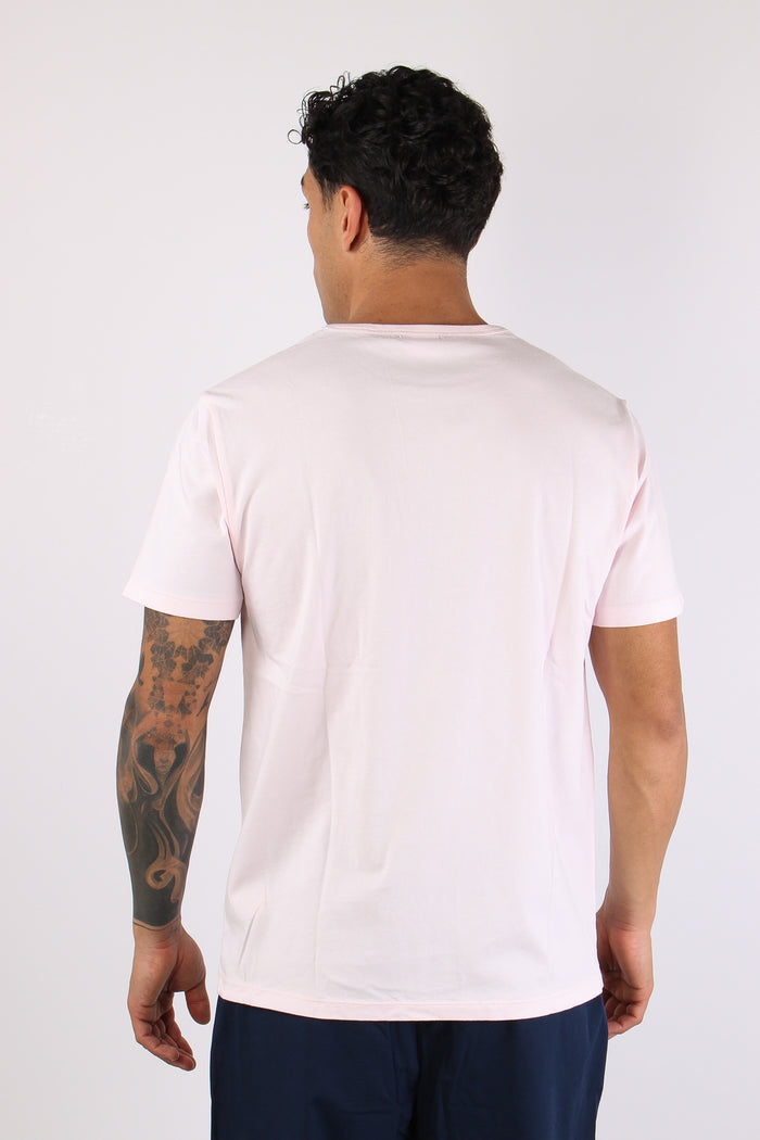 T-shirt Cotone Taschino Rosa-5