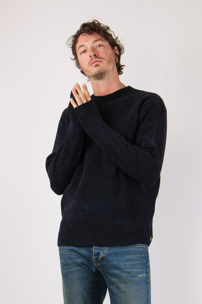 Maglia Girocollo Costa Inglese Navy-3