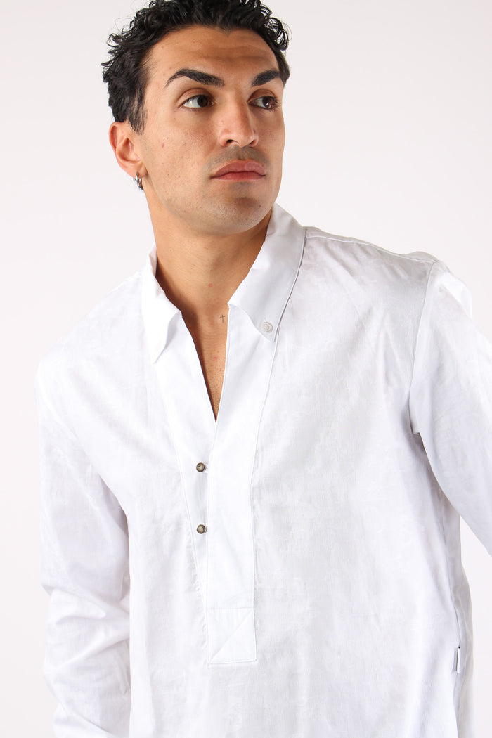 Sole Camicia Polo Bianco-8