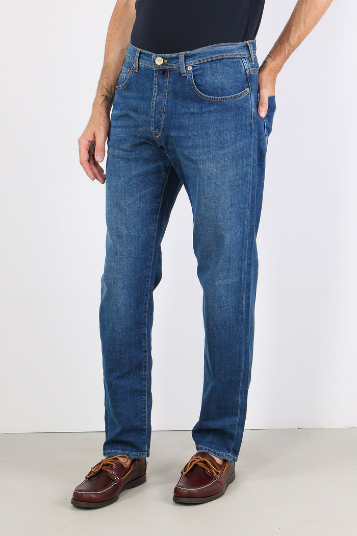 Denim Tapered Denim Medio-3