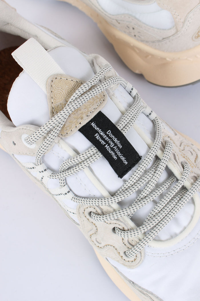 Sneakers Yamano Suede Nylon White-5