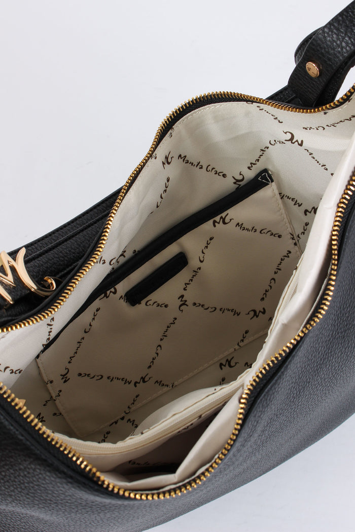 Mezzaluna Saffiano Nero-4