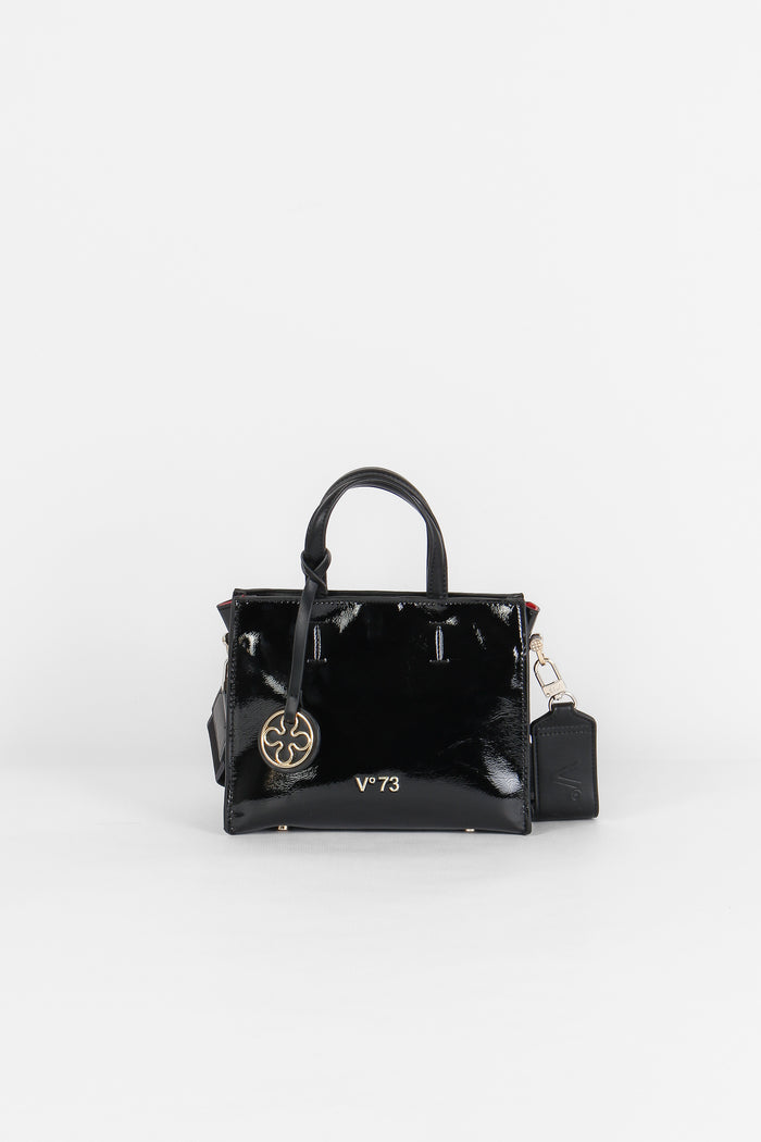 Blake Mini Shopping Vernice Nero
