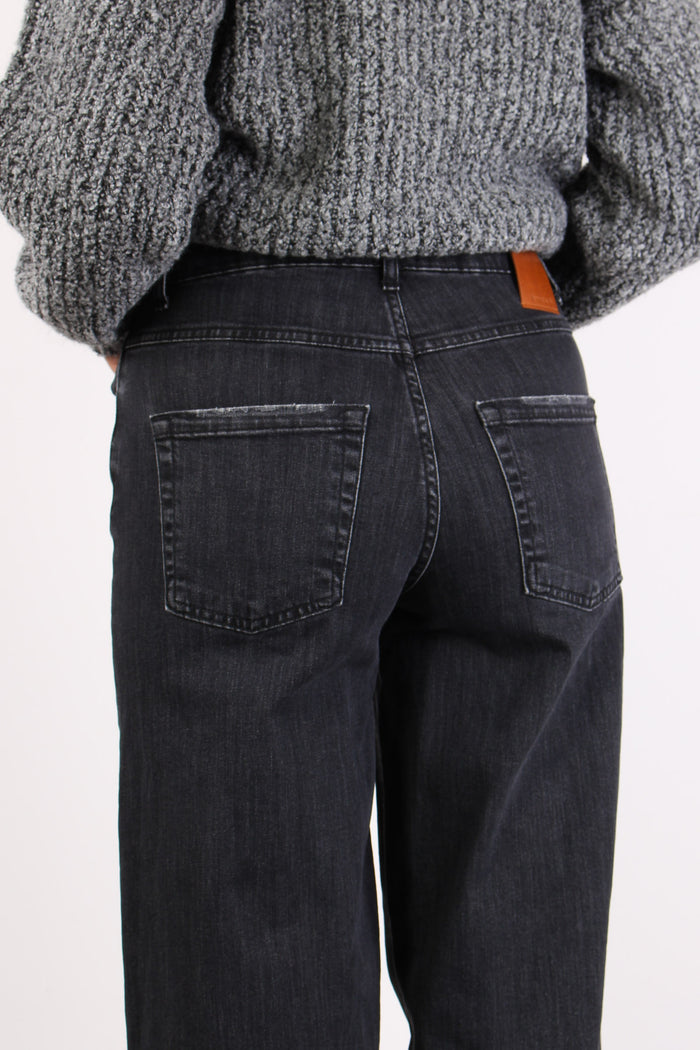 Denim Palazzo Denim Black-7