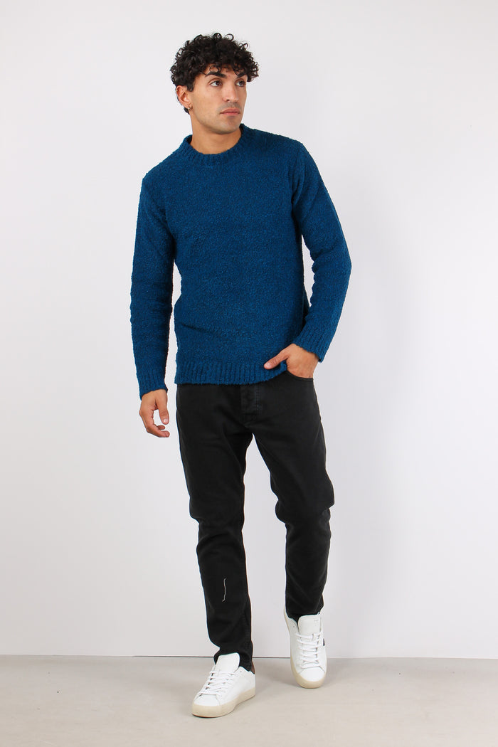 Girocollo Boucle Blu