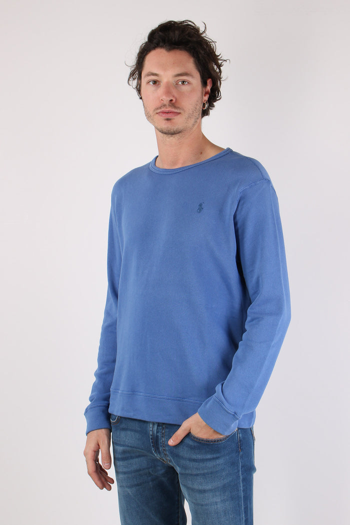 Felpa Girocollo Spugna Modern Royal-3