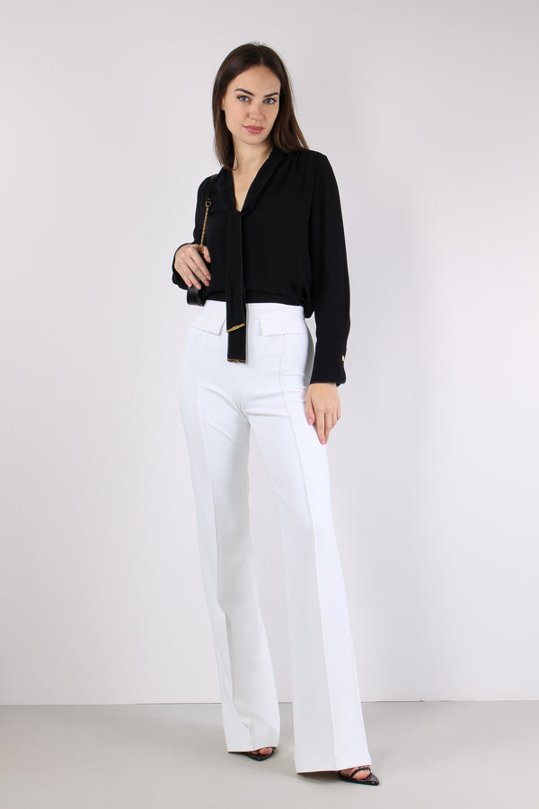 Camicia Cravatta Nero