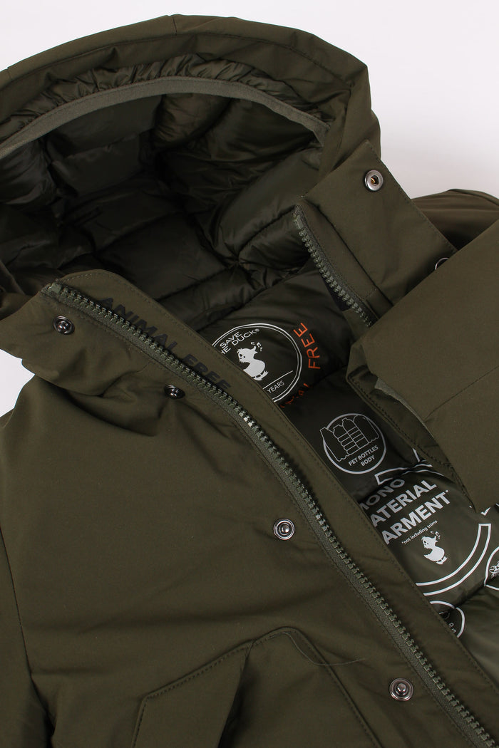 Albi Parka Nylon Opaco Land Green-5