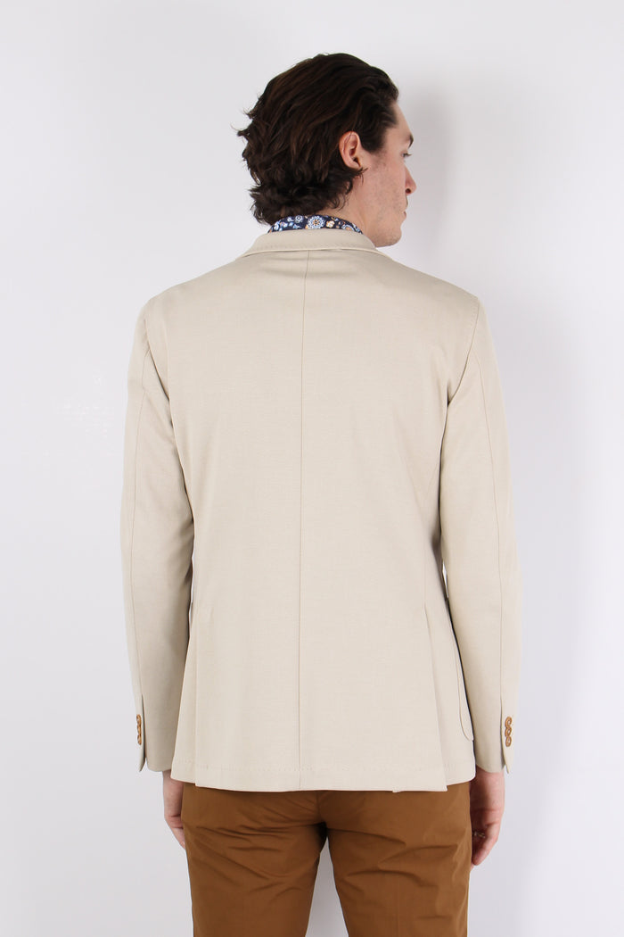 Giacca Cotone Stretch Naturale-4
