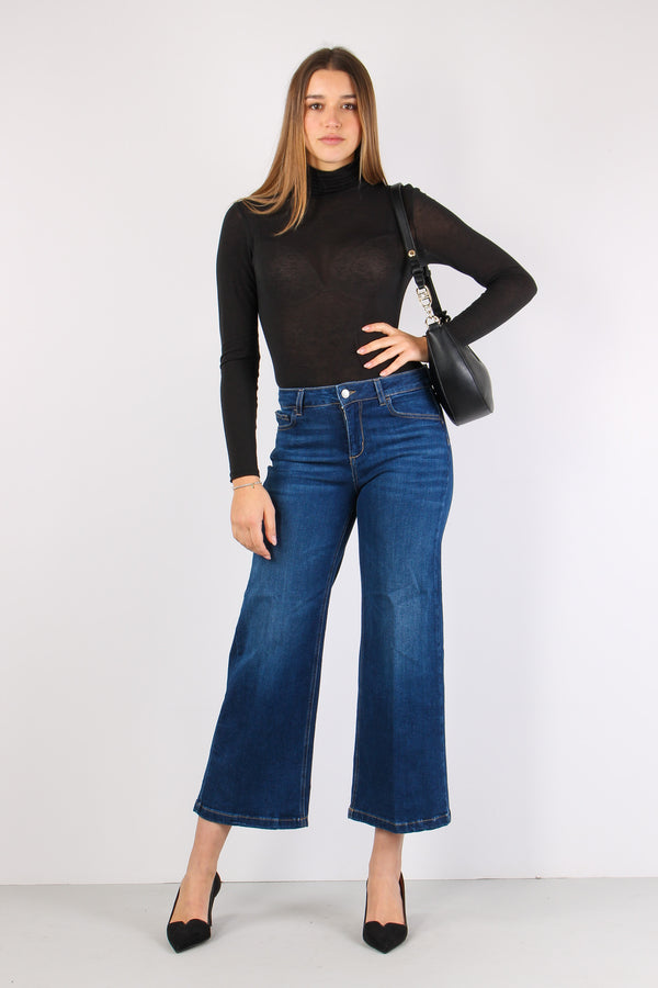 Denim Parfait Cropped Denim Medio