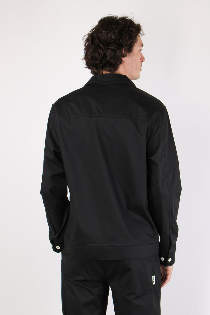 Giacca Cotone Nero-4