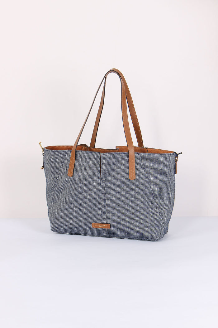 Maya Shopping Mini Reversibile Caramello-3