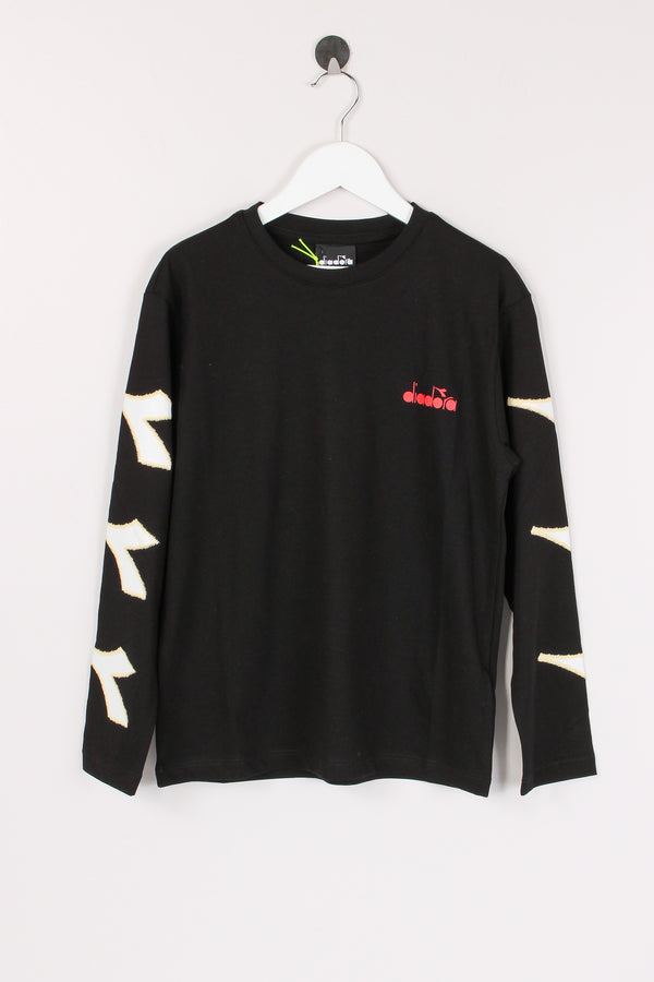T-shirt Cotone Logo Nero