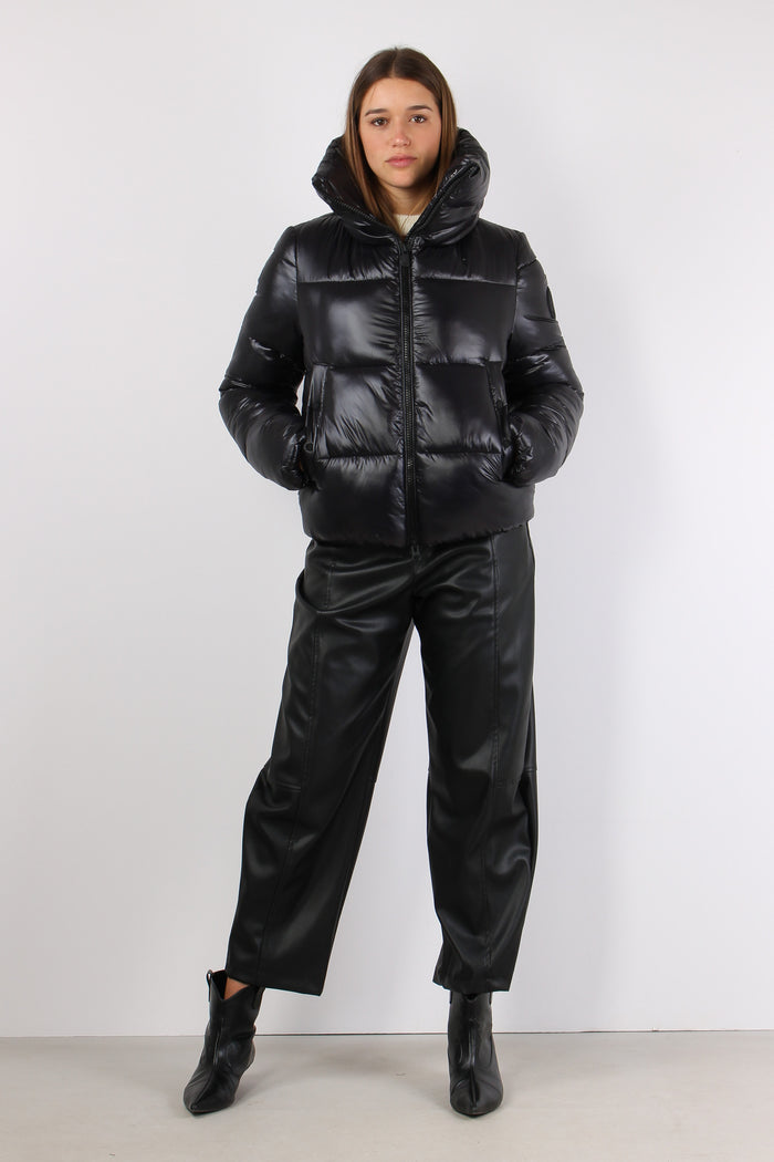 Isla Piumino Collo In Piedi Black-7