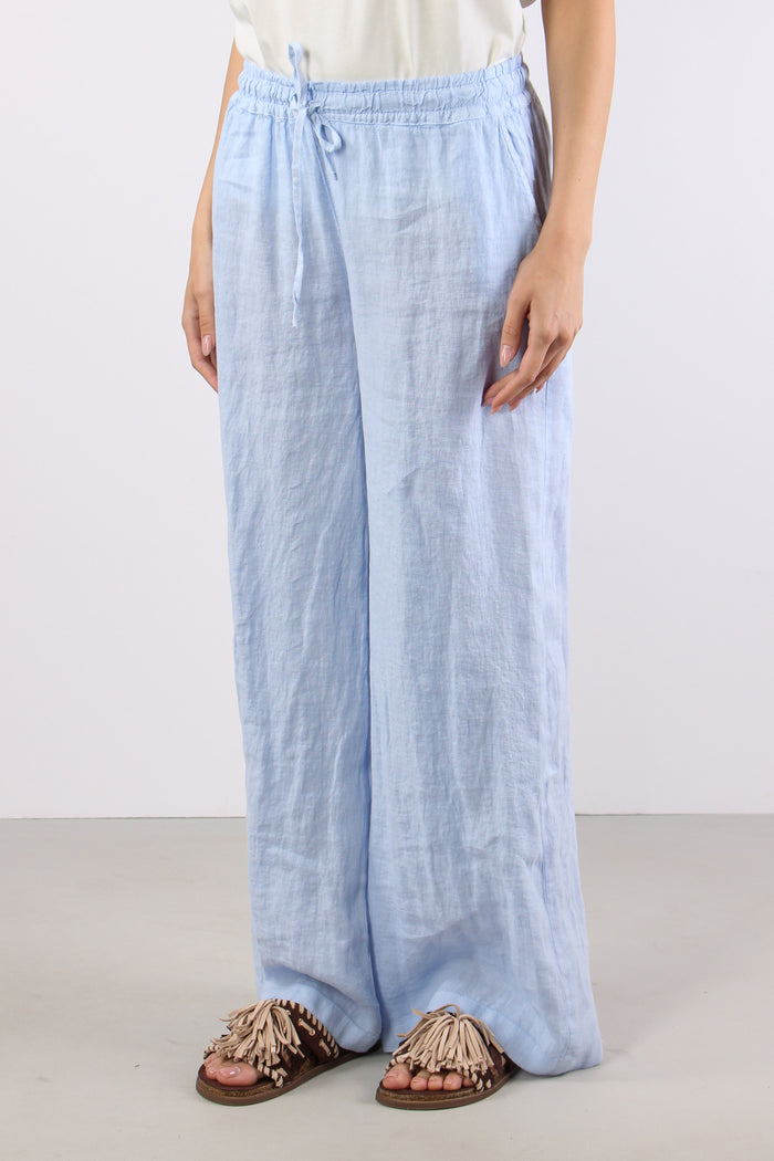 Pantalone Palazzo Lino Azzurro-3