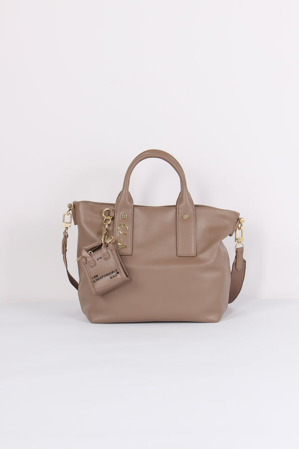 Matilda Mini  Shopping Charm B Taupe