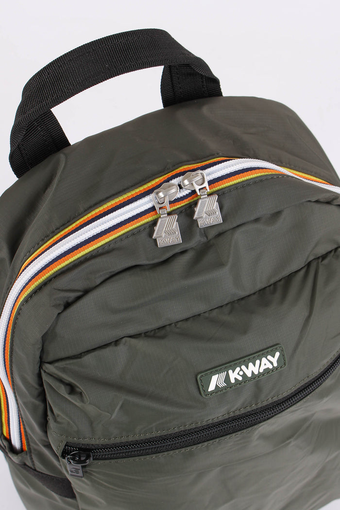 Mini Zaino Nylon Piatto Green/blackish-4