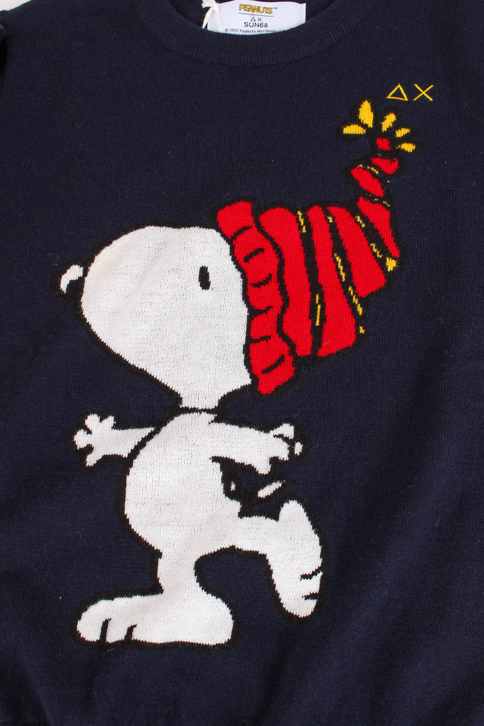 Pullover Leggero Cotone Lana Navy Blue-4